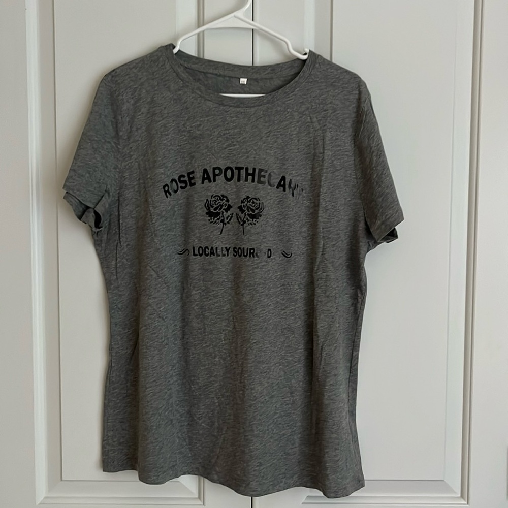 Schitts Creek Rose apothecary tee